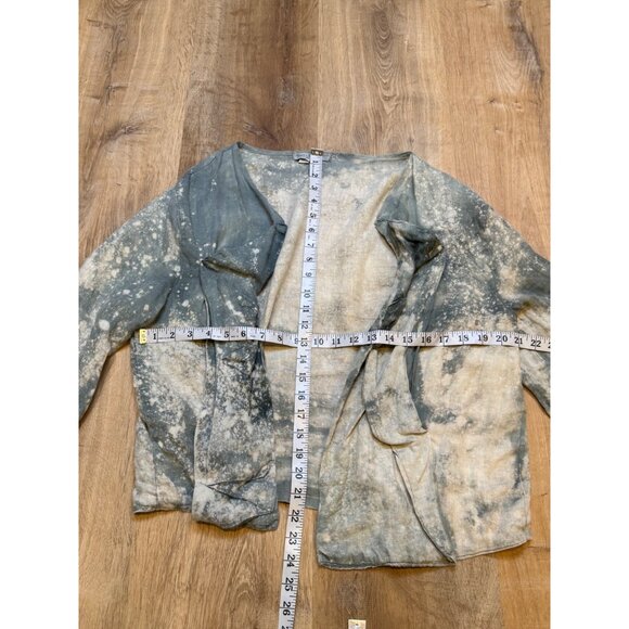 Artists & Revolutionaries Linen Tie-Dye Cardigan Jacket - Picture 4 of 7
